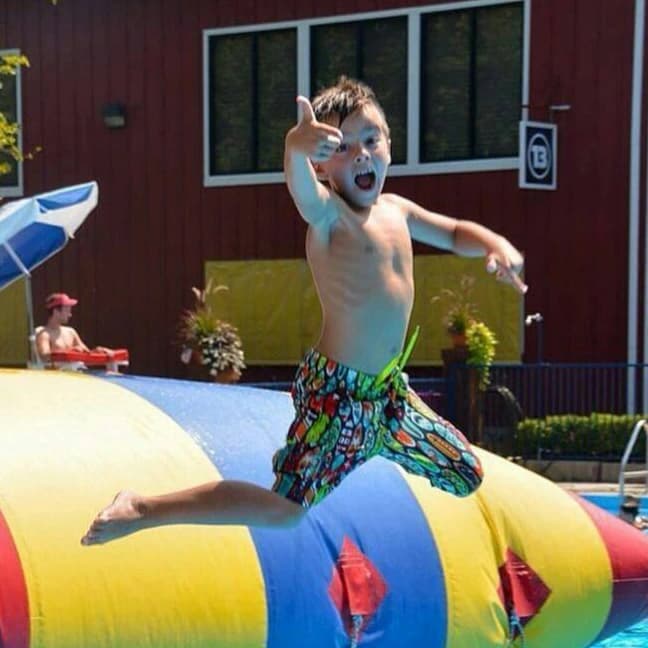 Thumbs up on Water Blob